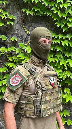 Бронежилет без плити (Кордура 1000Д) з швидким зняттям Мультикам Вінниця - фото 4