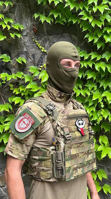 Бронежилет без плит (Кордура 1000Д) с быстрым снятием Мультикам Винница - изображение 4