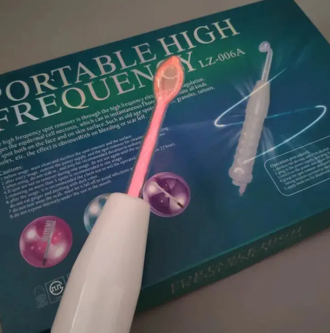 Дарсонваль для догляду за шкірою обличчя LZ-006A 9998, білий Винница - изображение 5