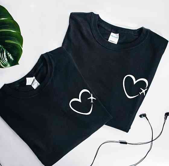 Парні футболки для хлопця та дівчини із Сердечко \ Дорога ДО Серця Чернівці