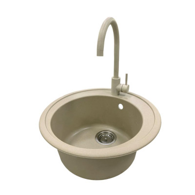 Мойка кухонная Adamant Sun Сахара + змішувач (4824296910102) Вінниця - фото 3