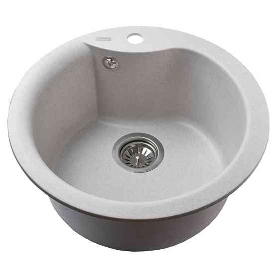 Гранітна мийка Globus Lux ORTA перлина 485 (000008748) Київ