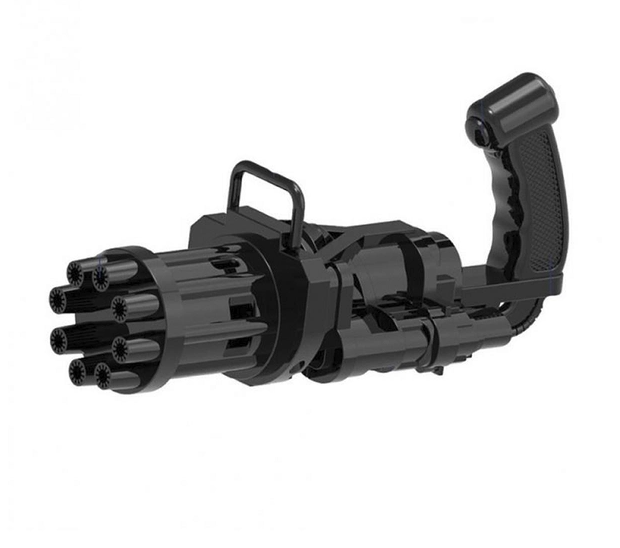 Пулемет с мыльными пузырями Миниган WJ 950 на батарейках 3АА от 3-х лет, с пузырьковым раствором 7934 Одесса - изображение 2