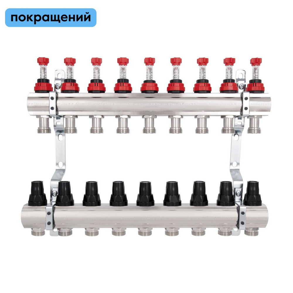 Колектор із витратами Thermo Alliance Forte 1" 9 виходів SF001W9 Київ - фото 1