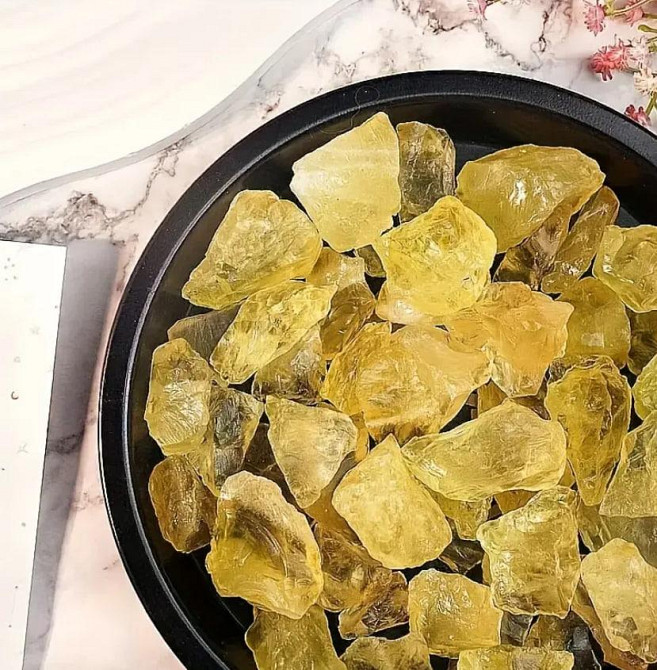 Натуральний кристал цитрину, 2-3см. Необроблені кристали цитрину. камінь для балансування чакр і ціл Київ - фото 4