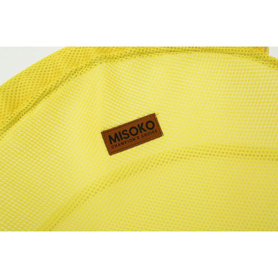 Лежак для животных MISOKO&CO Pet bed round 45x45x22 см yellow (HOOP31832) Винница - изображение 2