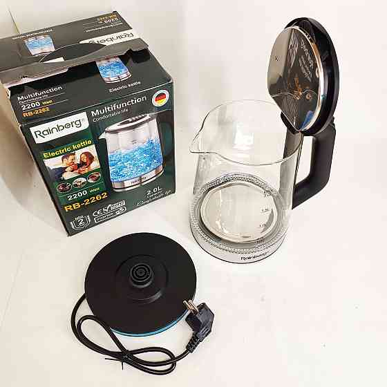 Чайник з функцією захисту від перегріву Rainberg, Електрочайник з функцією автоматичного відключення UY-80 Львів