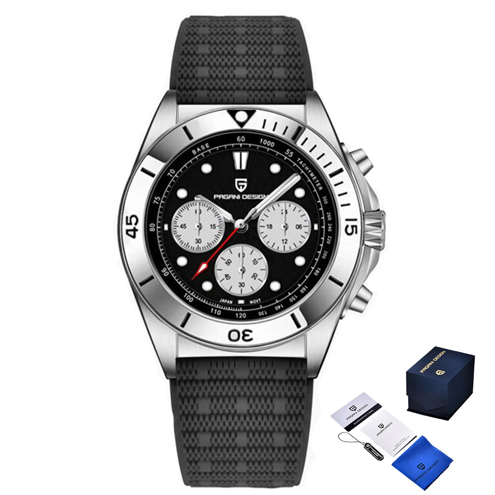 Pagani Design PD-1705-1 Silver-Black SBR Київ - фото 1