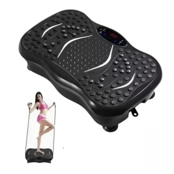 Тренажер с виброплатформой для снижения веса - Фитнес-платформа с петлями эспандерами AND LY-761 Коломия