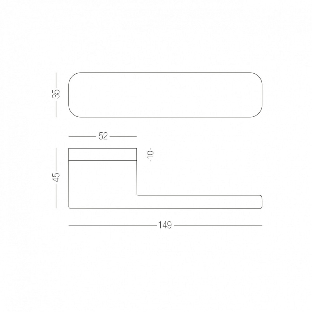 Ручка A-2017 MC Матовий хром Київ - фото 3