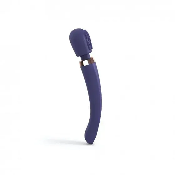 Вібромасажер із силіконовою щіточкою Love to Love Brush Crush - Midnight Indigo Львів