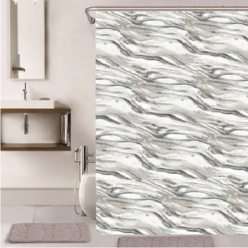 Шторка для ванної 180*180см поліестер 12 кілець XRQ-RP-049 Дариана Житомир - изображение 1