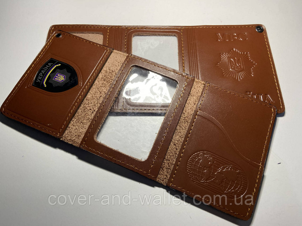 Генеральська обкладинка МВД (Міністерство внутрішніх справ) у три складання Київ - фото 3