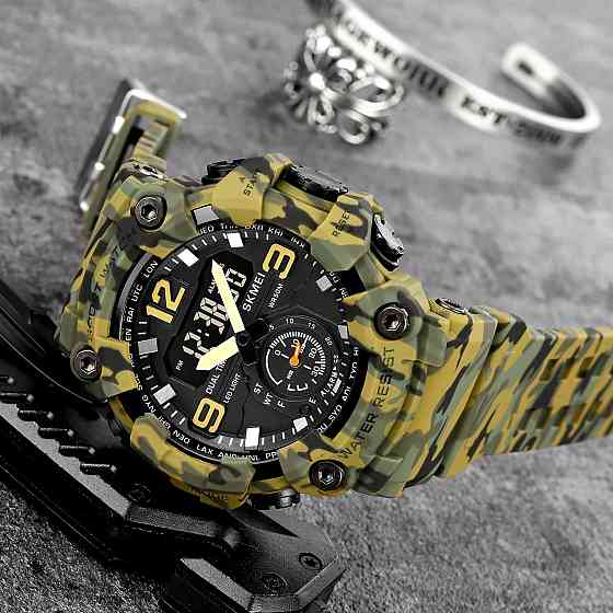 Skmei 1965CMGN camo green. SBR Киев