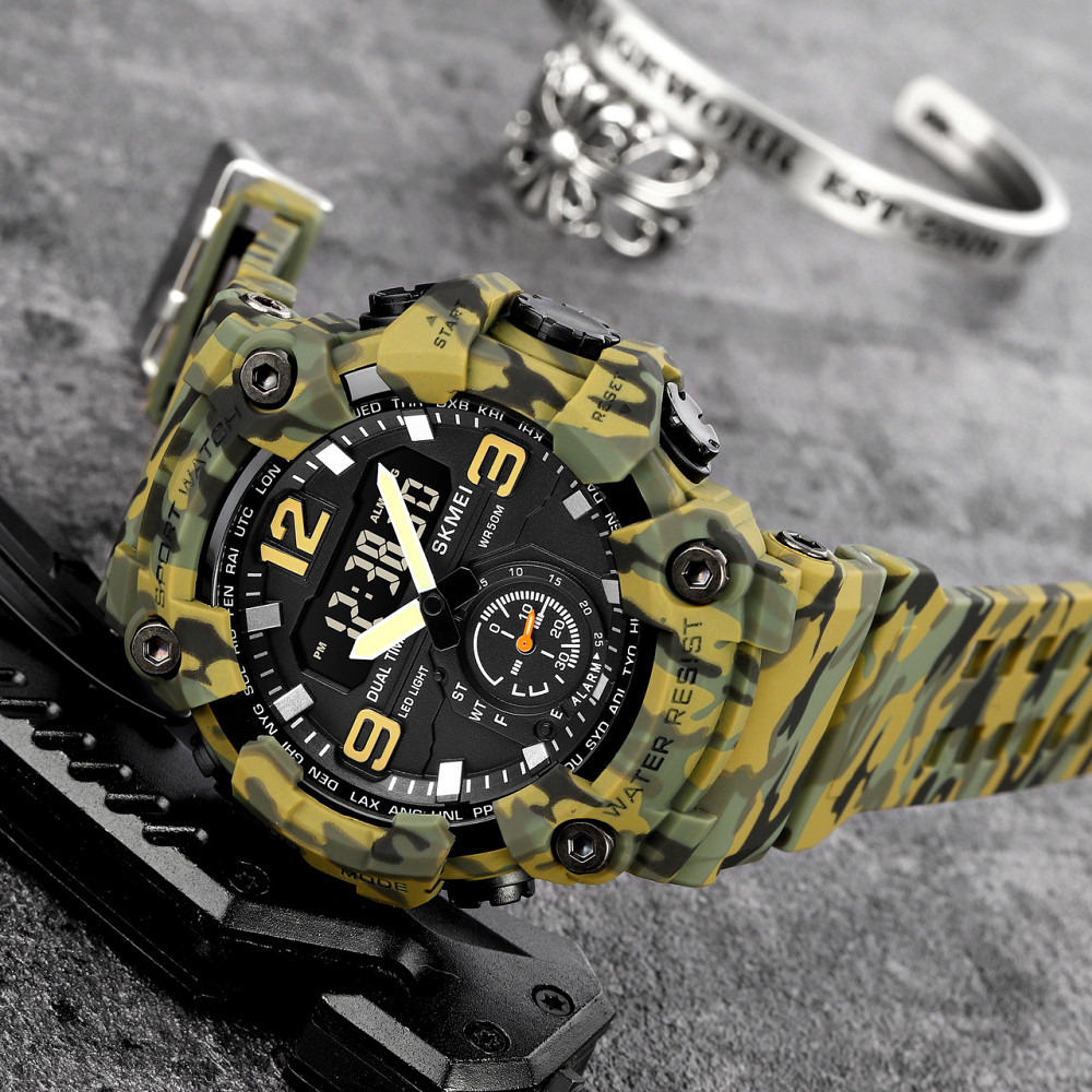 Skmei 1965CMGN camo green. SBR Київ - фото 4