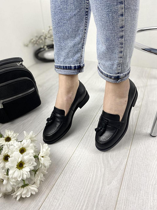 LEADER STYLE Туфлі жіночі LEADER STYLE 2697 чорні (весна-осінь, шкіра натуральна) (2641) лише 3 Коломия - фото 7