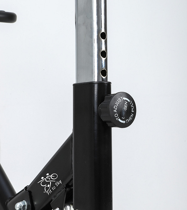 Велотренажер спинбайк механический FitToSky ES-7702 для дома домашний + коврик под спинбайк Киев - изображение 8