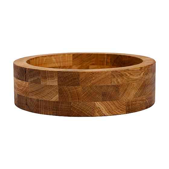 Lugi Дерев'яна миска для подачі 25 см глибока з дуба B2W250206 Киев