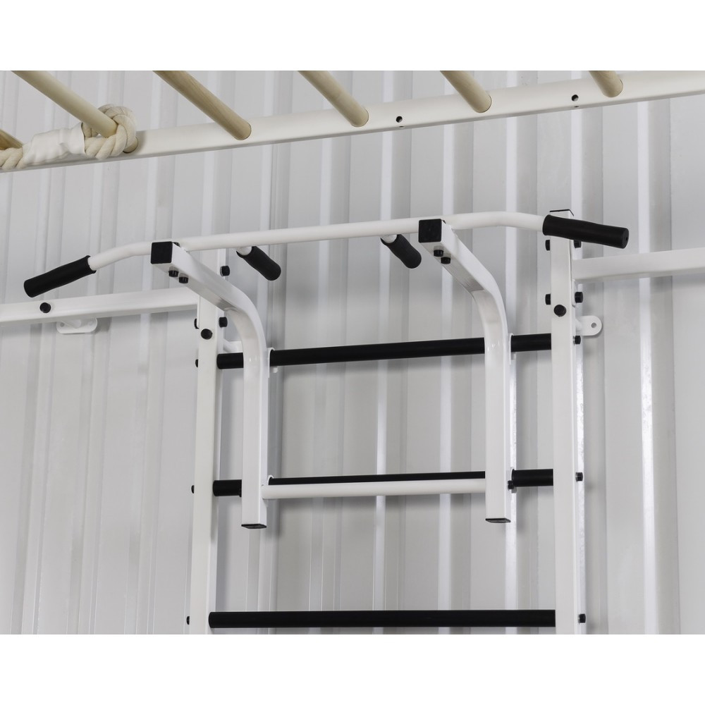 Шведская стенка спортивный комплекс Olimp White для детей и взрослых усиленная металлическая для всей семьи Каменское - изображение 8