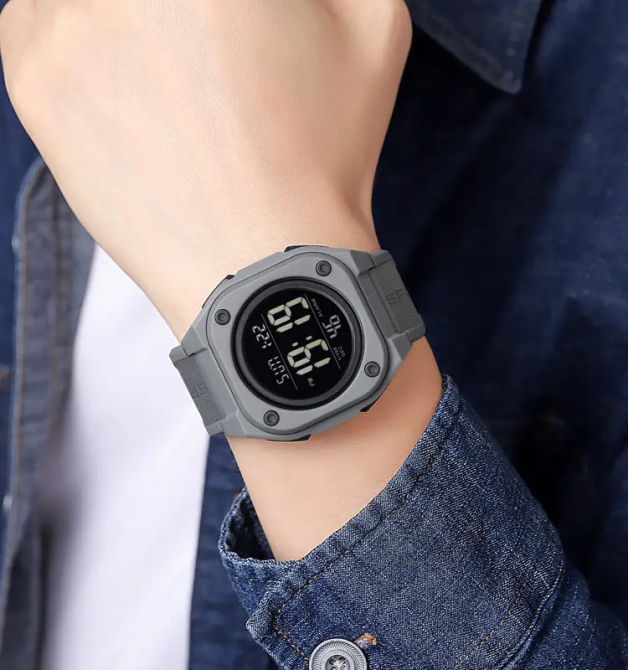 Часы мужские наручные спортивные Skmei 2160 (Серый) Винница - изображение 6