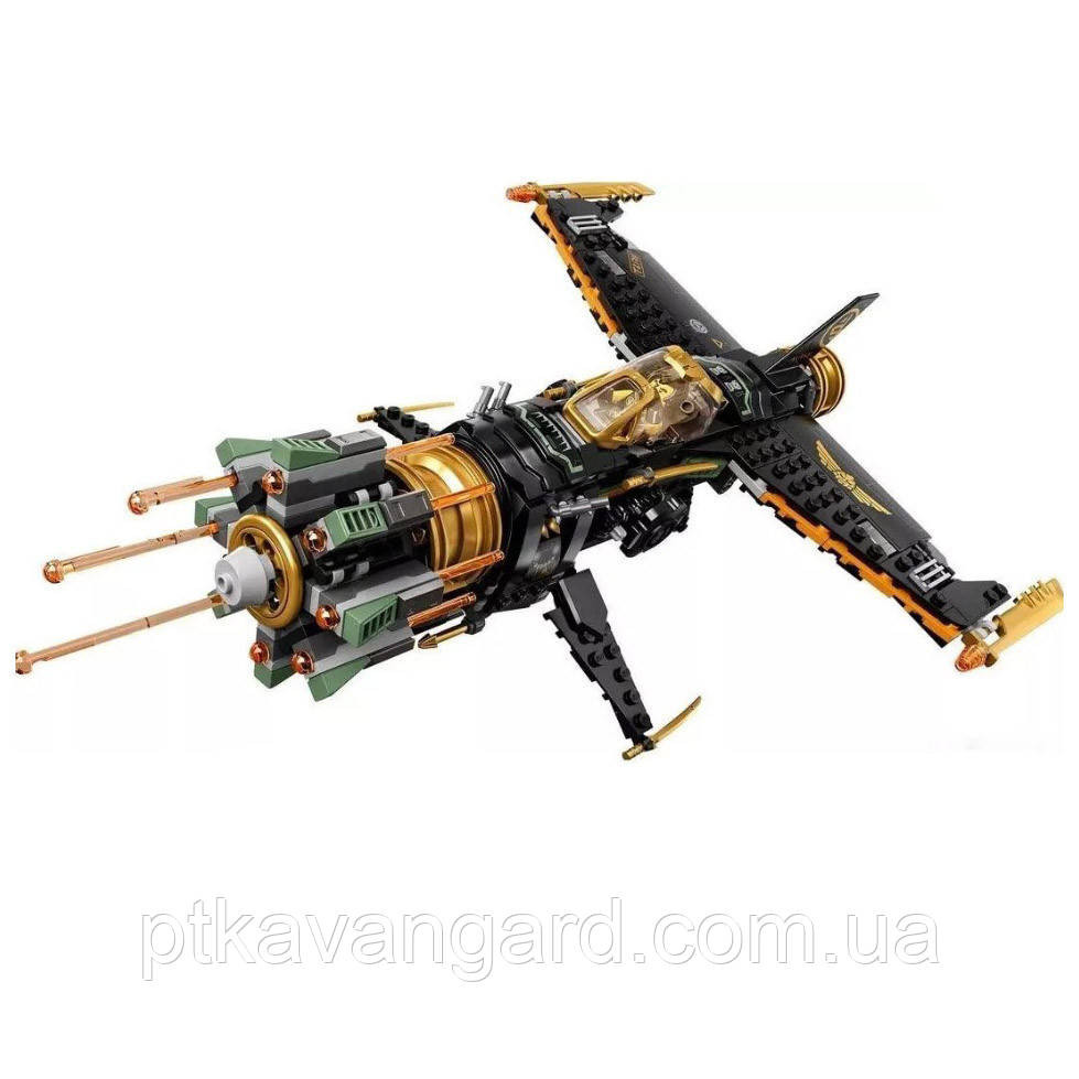Конструктор блоковий Ninjago літак винищувач 473 деталі 11658 Хмельницький - фото 3