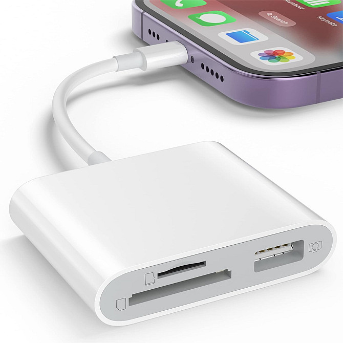 Кардридер Lightning для iPhone iPad Camera Adapter Луцьк - фото 1