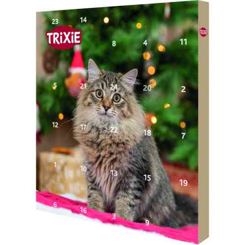 Адвент-календарь Trixie для кошек Рождественский с лакомством 30х34х3,5 см 24 ячейки Киев