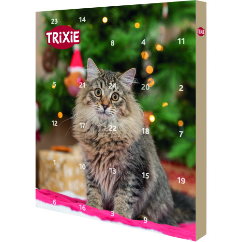 Адвент-календарь Trixie для кошек Рождественский с лакомством 30х34х3,5 см 24 ячейки Киев - изображение 1