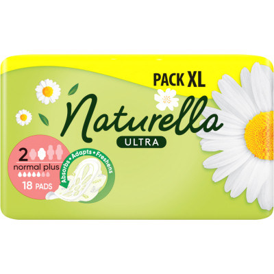 Гигиенические прокладки Naturella Ultra Normal Plus (Размер 2) 18 шт. (8006540098257) Винница - изображение 1