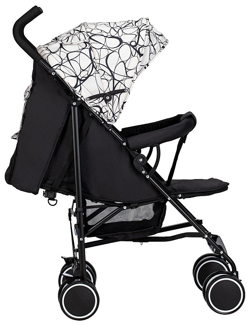 Коляска для дитини прогулянкова FreeON Simple, black - white Київ - фото 2