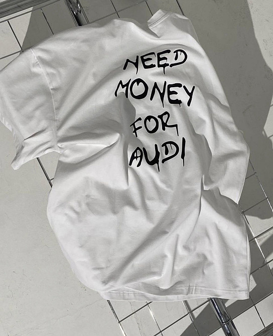 Футболка - "Need money for audi". XXL Чернівці - фото 1