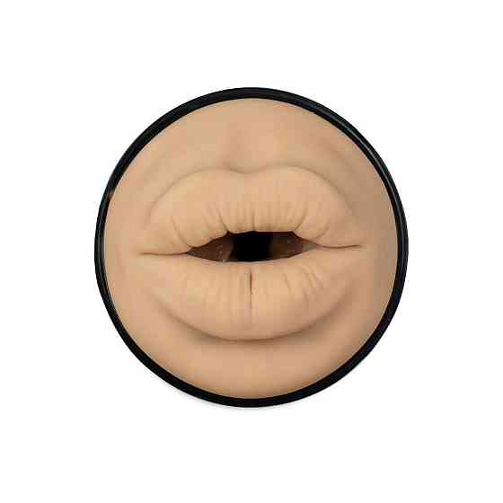 Мастурбатор Kiiroo Feel Victoria June Mouth Stroker PBC, сумісний з PowerBlow і Keon Sex Aura Київ