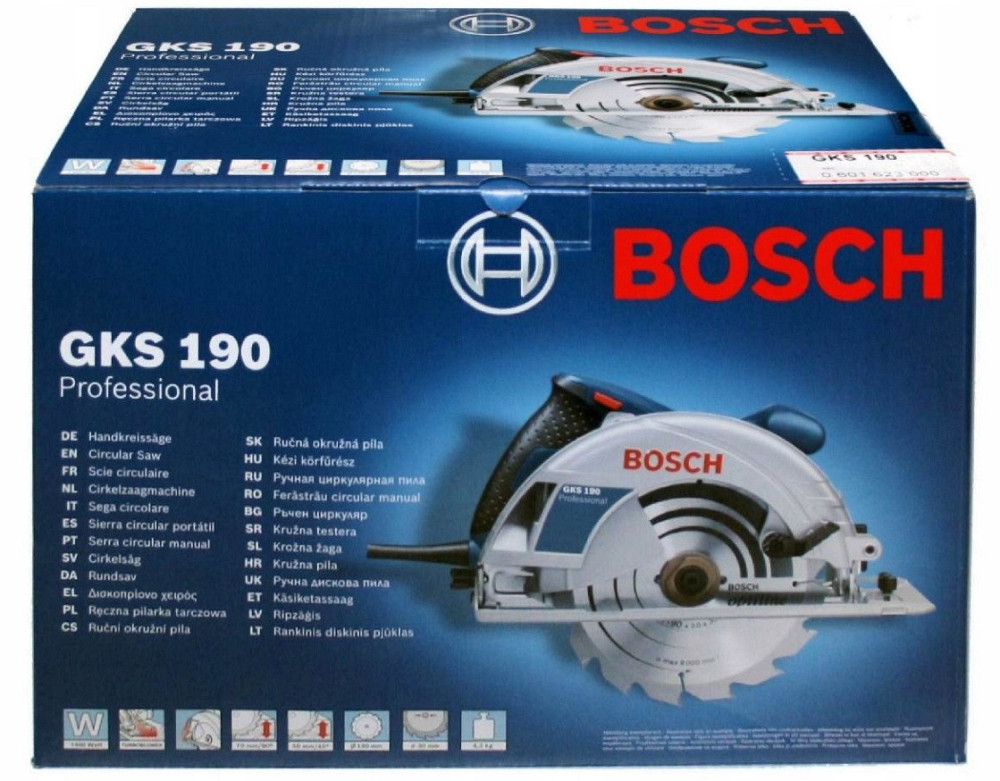 Дисковая пила Bosch GKS 190 (0601623000) Киев - изображение 6