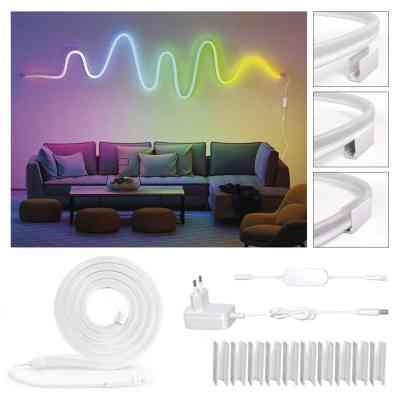 Світлодіодна стрічка EMOS ZPW313I NEON white 3 m 24 Вт RGBIC WiFi (ZPW313I) Вінниця