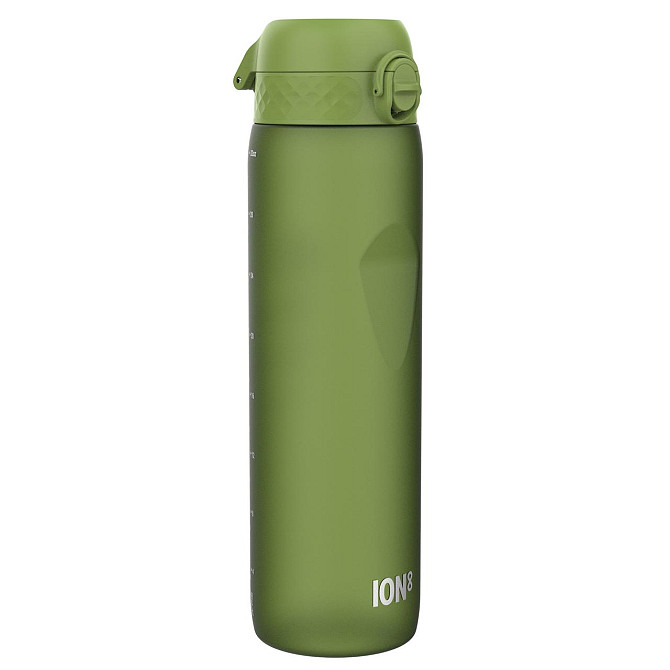 Пляшка для води ION8 1000 мл. (ЕКО пляшка) BPA Free, Khaki Green Каменское - изображение 1