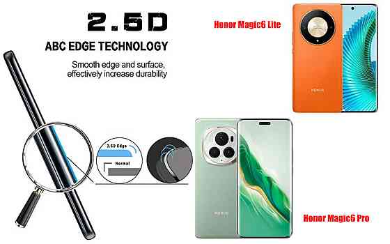 Захисне скло ArmorGlass для Honor Magic6 Lite, Honor Magic6 Pro – стійке до подряпин та ударів Київ