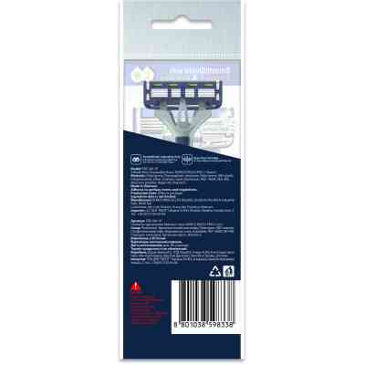 Бритва Dorco Pace 4 Pro для чоловіків 4 леза 1 шт. (8801038598338) Вінниця