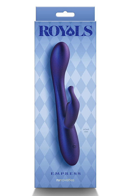 Вибратор-кролик NS Novelties Royals Divine, фиолетовый Sex Aura Киев - изображение 6