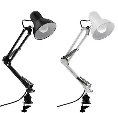 Лампа настольная со струбциной Е27 максимальная мощность 60 Вт. Белая. Киев - изображение 3