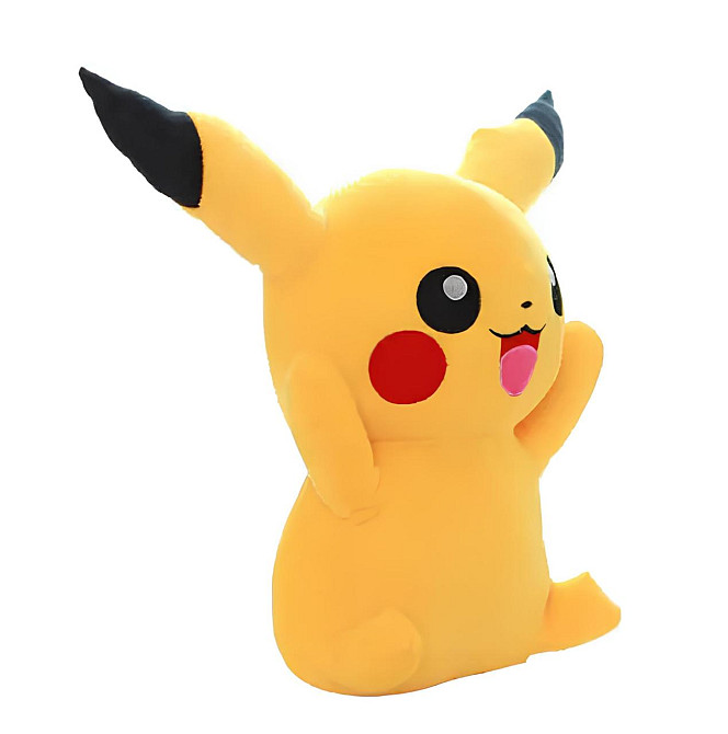 Плюшевый Пикачу RESTEQ — мягкая игрушка Pokemon 50 см, плюшевая игрушка Пикачу для детей и фанатов аниме Киев - изображение 3