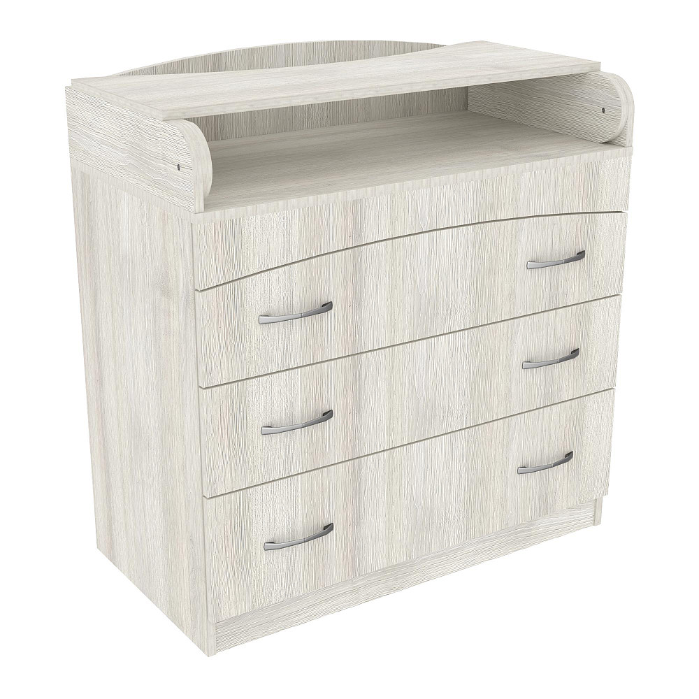 Комод пеленальний №2, Дуб Шамоні Світлий, 864/465/916 Львів - фото 1