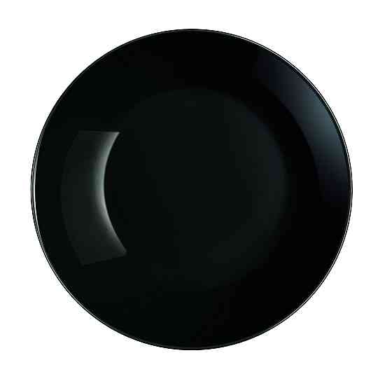 Тарелка суповая LUMINARC DIWALI BLACK (6425793) Киев