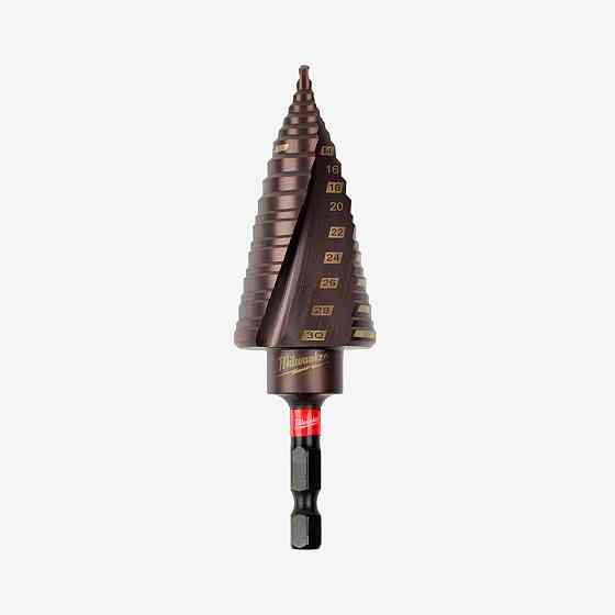 Свердло cтупінчасте SHOCKWAVE Impact Duty MILWAUKEE, Ø4-30мм / 3мм Одеса