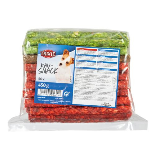 Лакомство Trixie для собак Роллы жевательные натуральная кожа 12 см 50 шт/уп Киев - изображение 1