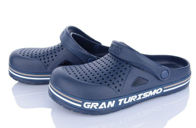 Чоловічі крокси сині з ремінцем Гранд туризмо Одеса - фото 7