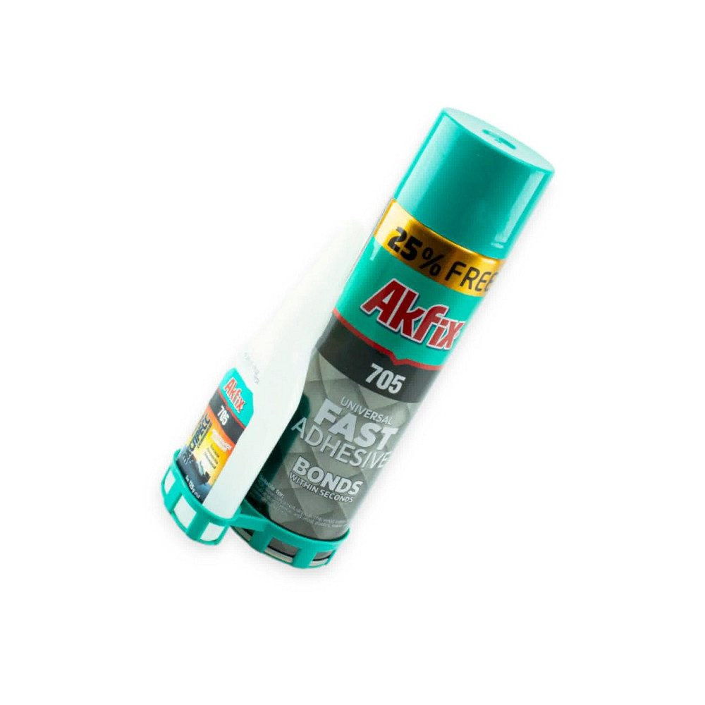 Клей с активатором Akfix 500мл, 125гр Мукачево - изображение 1