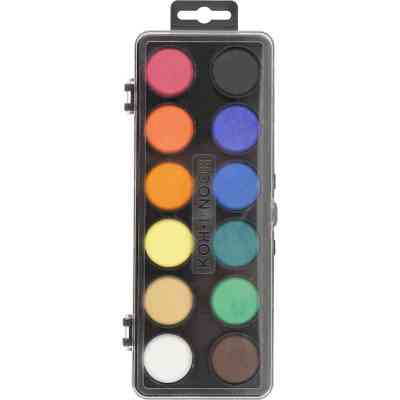 Фарби для малювання Koh-i-Noor акварельні 12 кольорів (172511) Вінниця