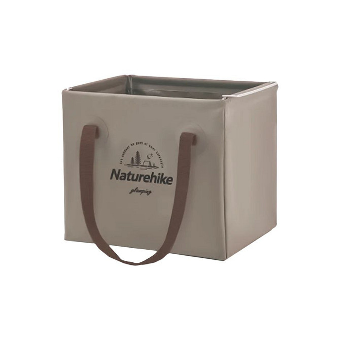 Туристический складной контейнер Naturehike CNH22SN002 для воды из ПВХ 20л (Коричневый) Винница - изображение 1