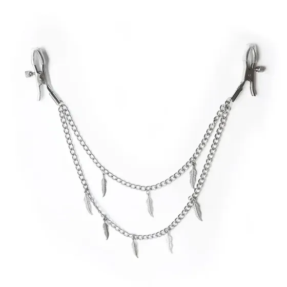 Затискачі з подвійним ланцюжком для сосків Art of Sex – Dream Catcher Львів