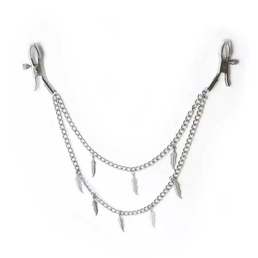 Затискачі з подвійним ланцюжком для сосків Art of Sex – Dream Catcher Львов - изображение 1